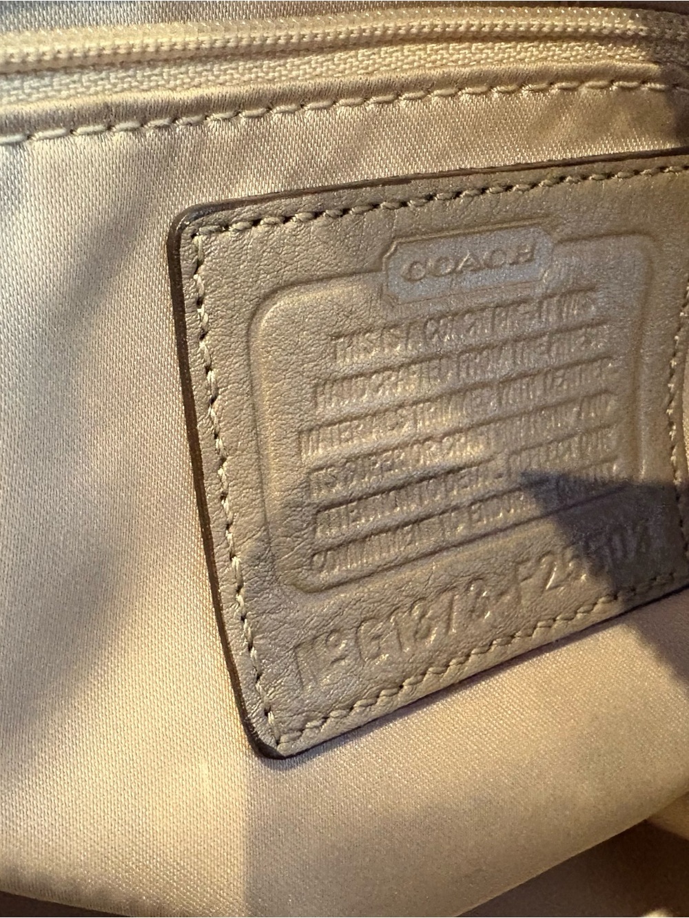 Coach Signature Monogram Purse View 3